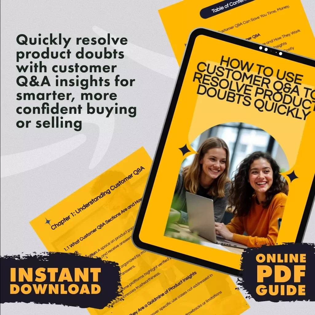 How to Use Customer Q&A to Resolve Product Doubts Quickly - A Comprehensive Guide for Shoppers and Sellers