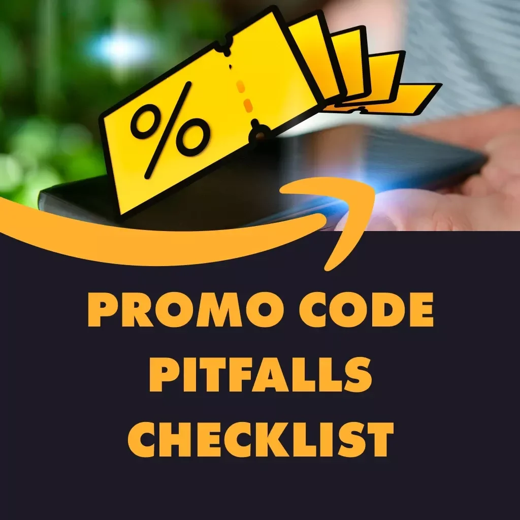 Promo Code Pitfalls Checklist | How to Avoid Common Promo Code Mistakes and Errors | Digital Download Printable Guide