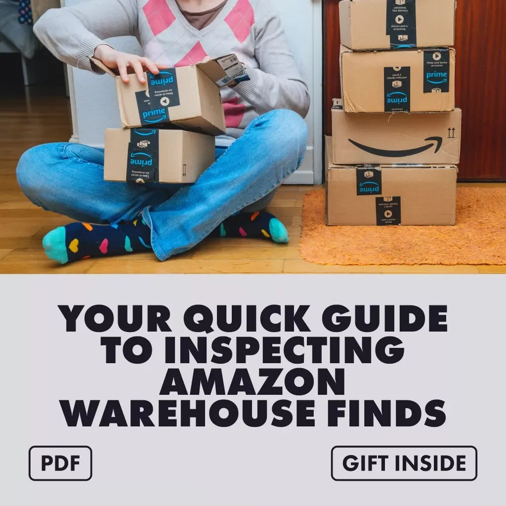 Your Quick Guide to Inspecting Amazon Warehouse Finds | Digital Download Checklist, eBook & Step-by-Step Guide for Smart Shoppers
