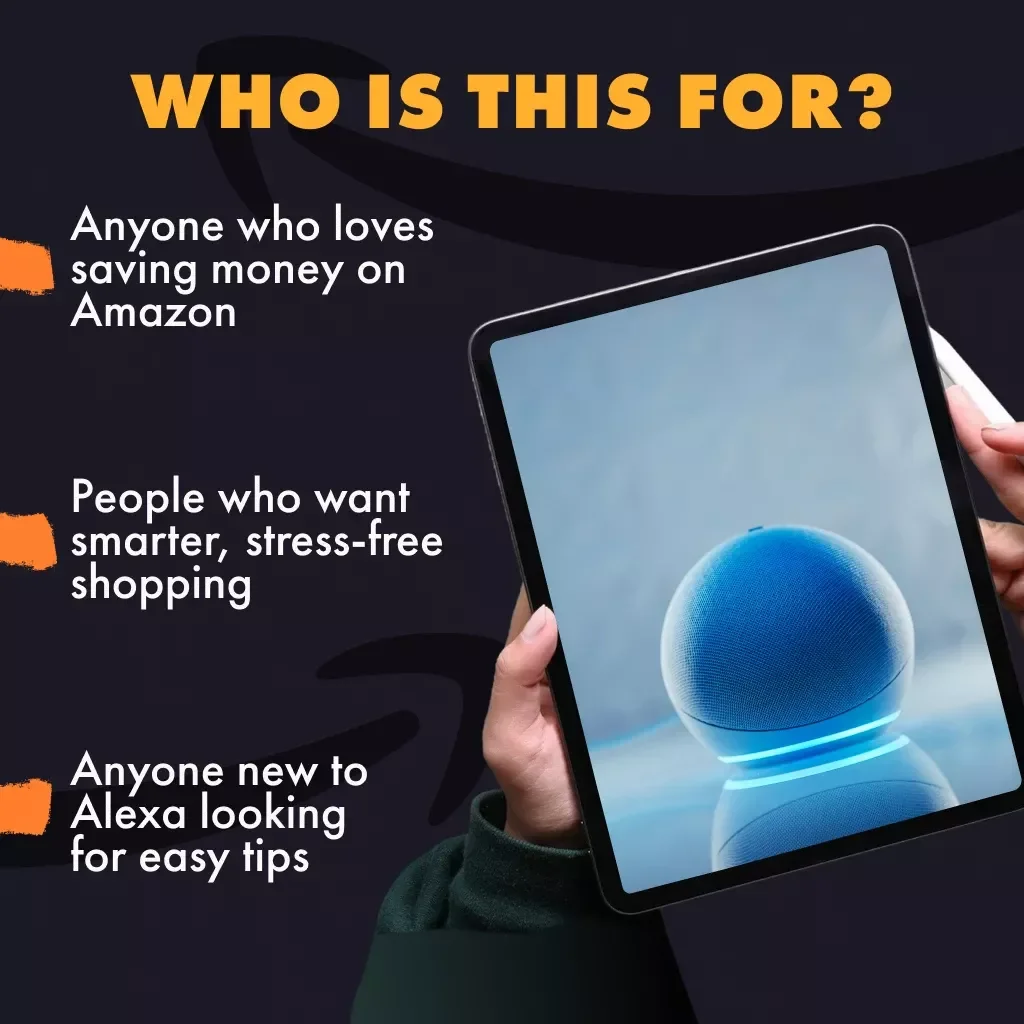 Alexa Deal Alerts Checklist | Digital Download for Utilizing Amazon's Alexa for Deal Notifications, Shopping Savings & Voice Commands