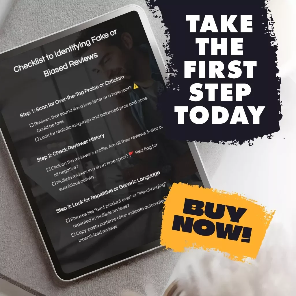 Checklist to Identifying Fake or Biased Reviews: How to Spot Suspicious Feedback Quickly