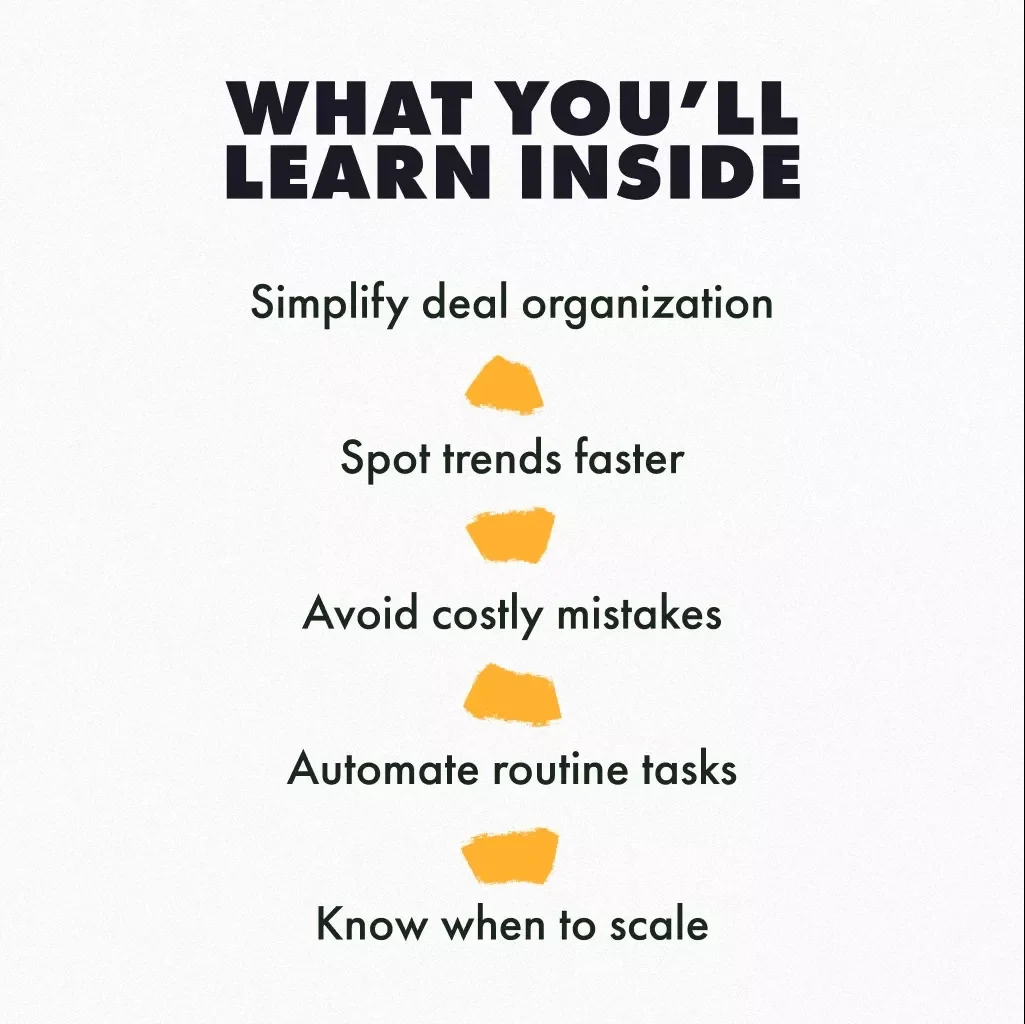Tracking Success: A Practical Guide to Building Your Deal Tracking Spreadsheet | Digital Download Guide for Sales, Startups & Freelancers | How to Build a Deal Tracking Spreadsheet