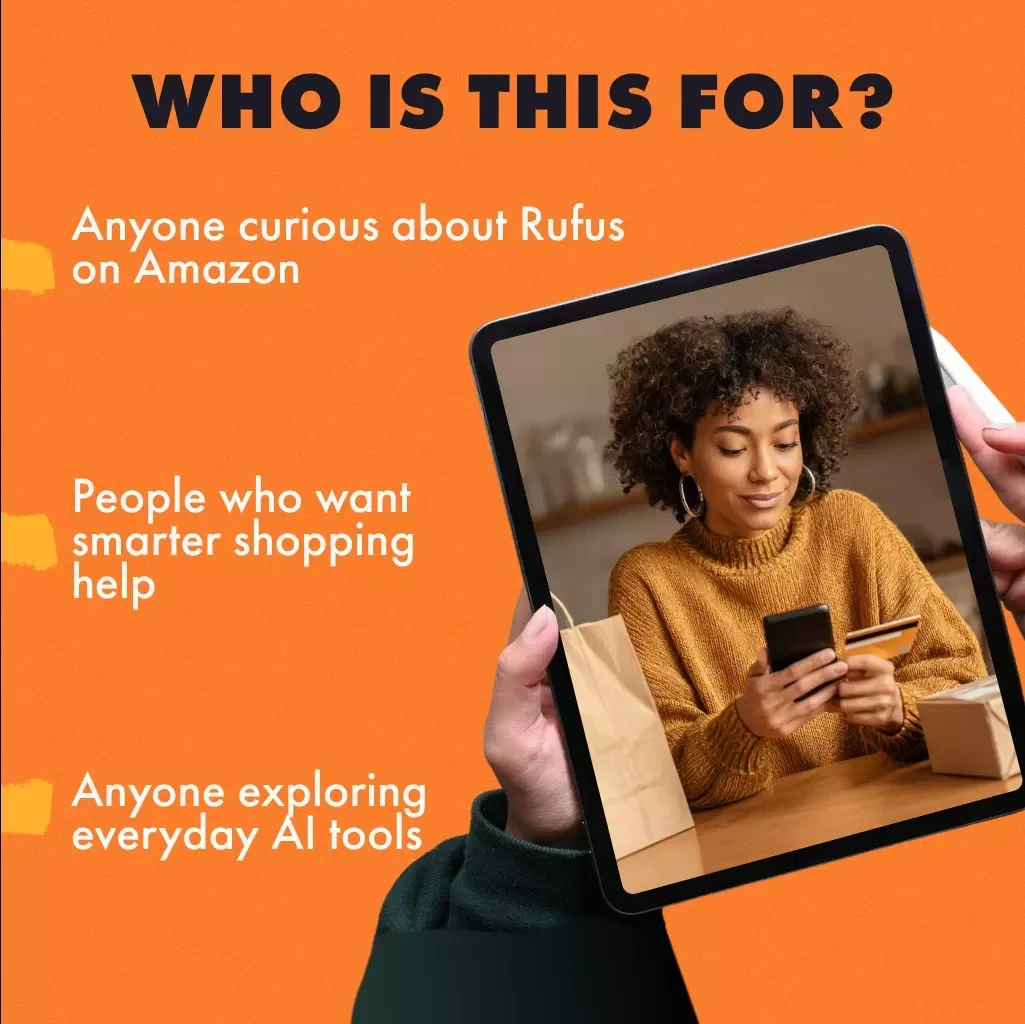 Chatnin’ with Rufus: Your AI Shopping Sidekick on Amazon – eBook Guide to What is Rufus Amazon AI Shopping Assistant | Digital Download, PDF, AI Buyer’s Companion, eCommerce Tool