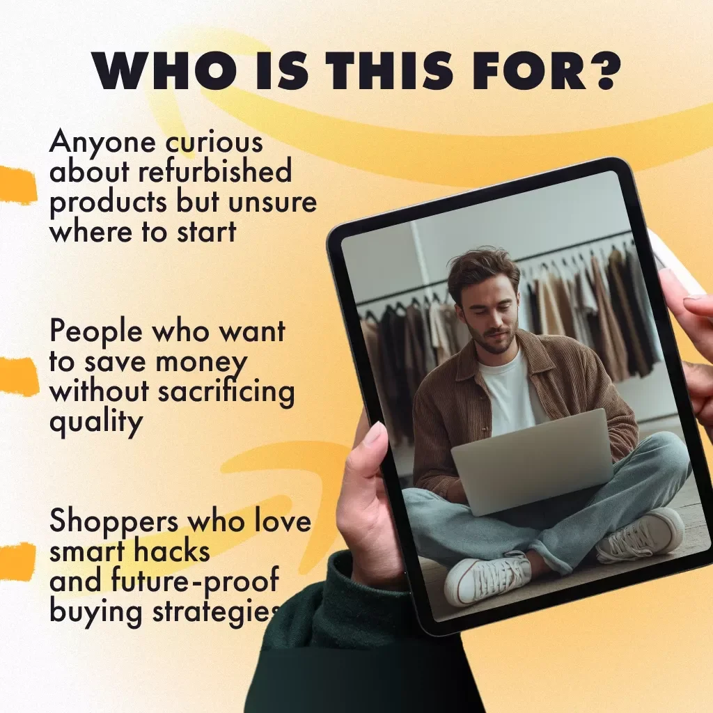 Amazon Renewed Secrets: How to Buy Certified Refurbished Products Without Regret | Digital Guide to Buying Safely on Amazon Renewed | eBook, Checklist, Downloadable Resource