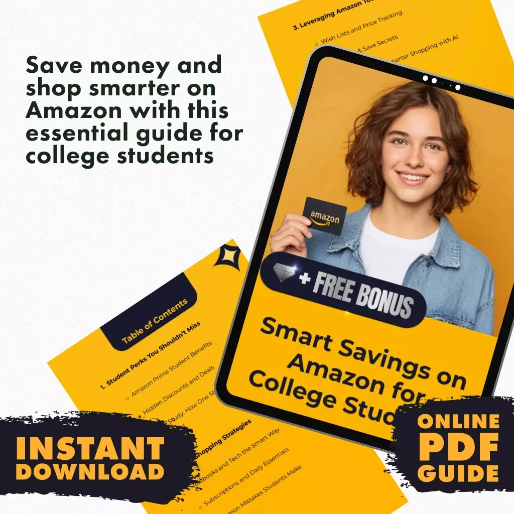 Smart Savings on Amazon for College Students: How to Save on Amazon for College Students Guide