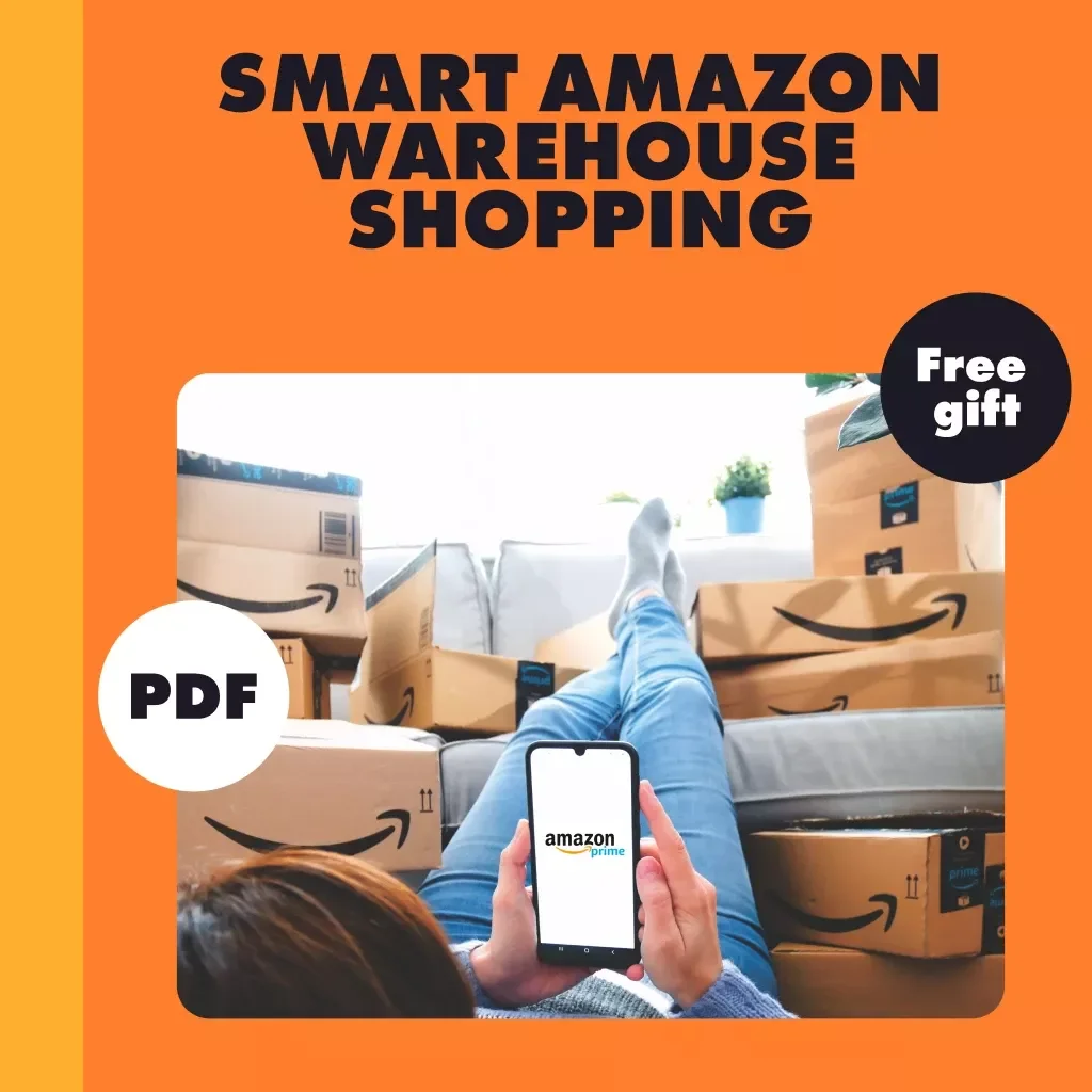 Smart Amazon Warehouse Shopping Guide | How to Shop Amazon Warehouse Deals, Find Discounts, Track Prices & Save Money | Digital Download eBook