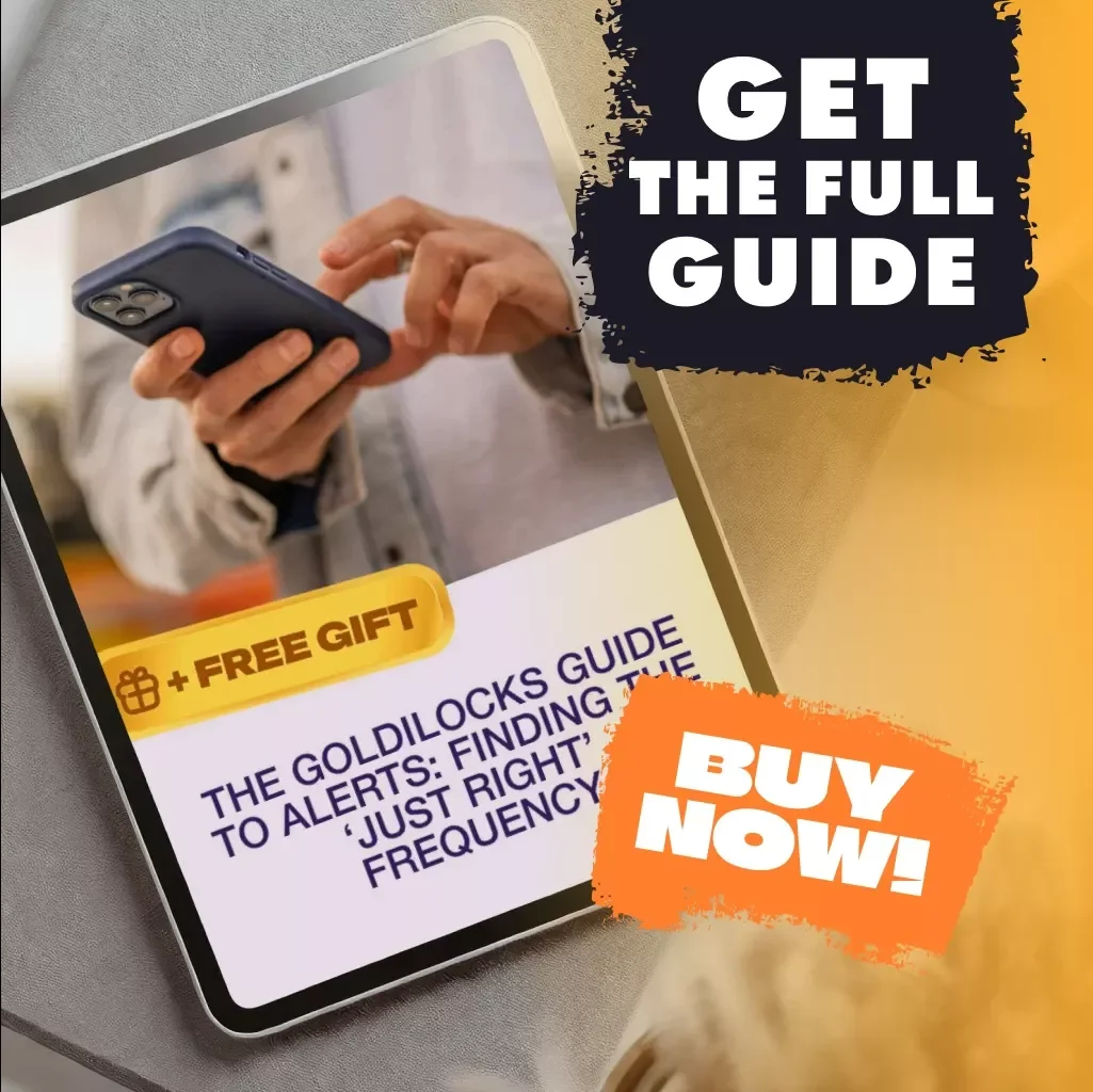 The Goldilocks Guide to Alerts: Finding the ‘Just Right’ Frequency | Digital Guide on How to Manage Alert Frequency to Avoid Overload