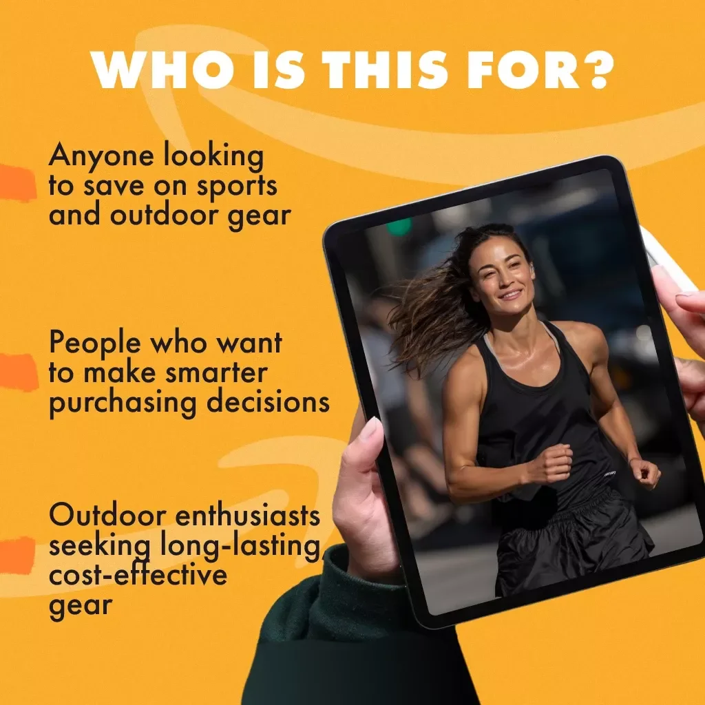 Gear Up Smart and Save Big on Sports and Outdoor Adventures | Money-Saving Guide on How to Save on Sports and Outdoor Gear, Digital Download, eBook, Checklist