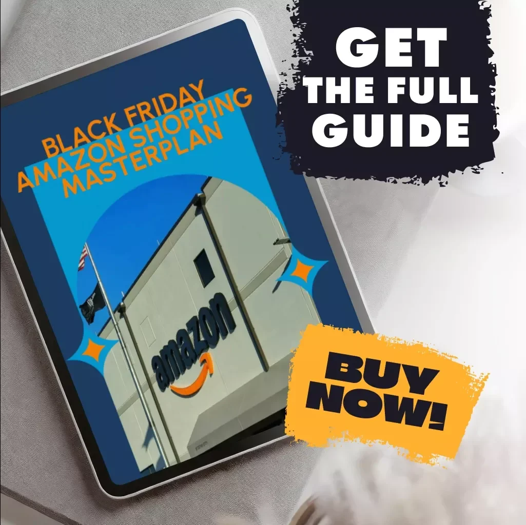 Black Friday Amazon Shopping Masterplan | Digital Guide to How to Shop Black Friday on Amazon, Save Big with AI Tools & Smart Strategies