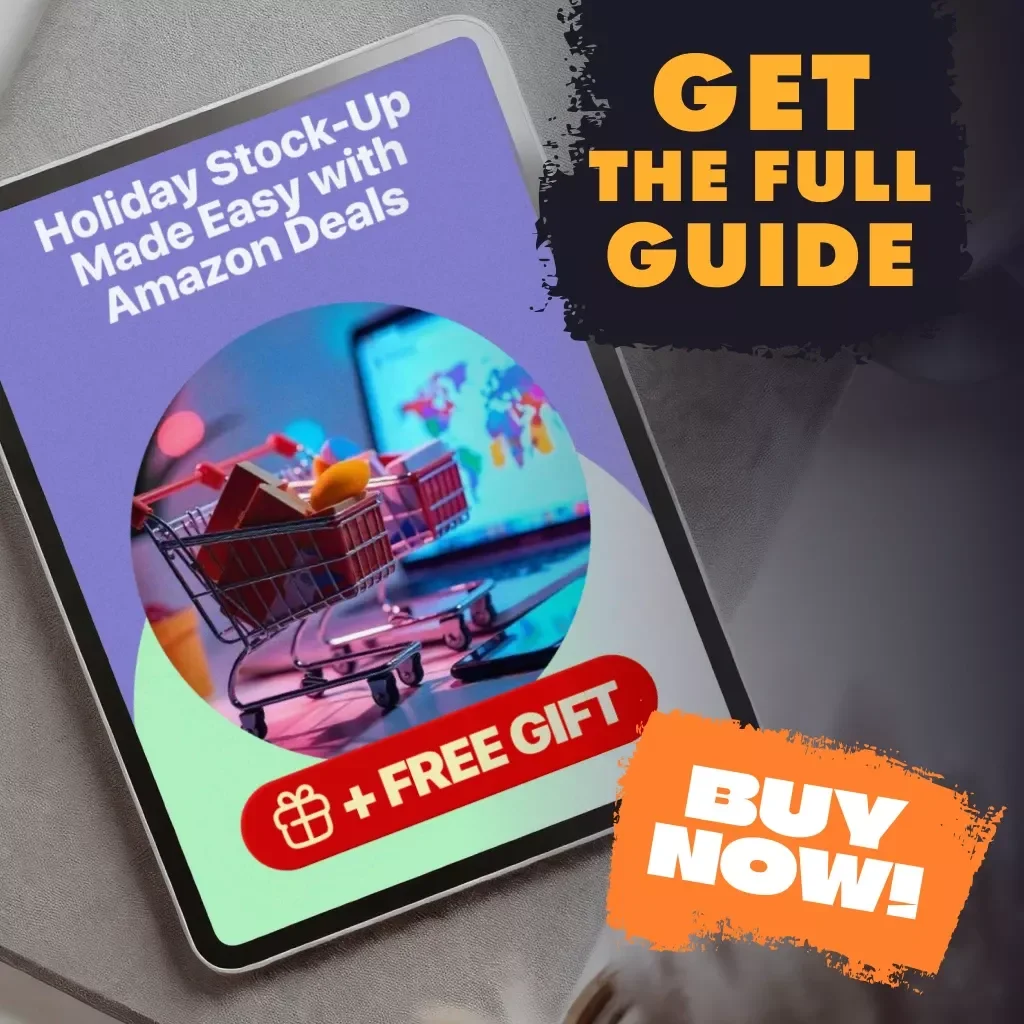 Holiday Stock-Up Made Easy with Amazon Deals - A Practical Guide to Stress-Free Shopping