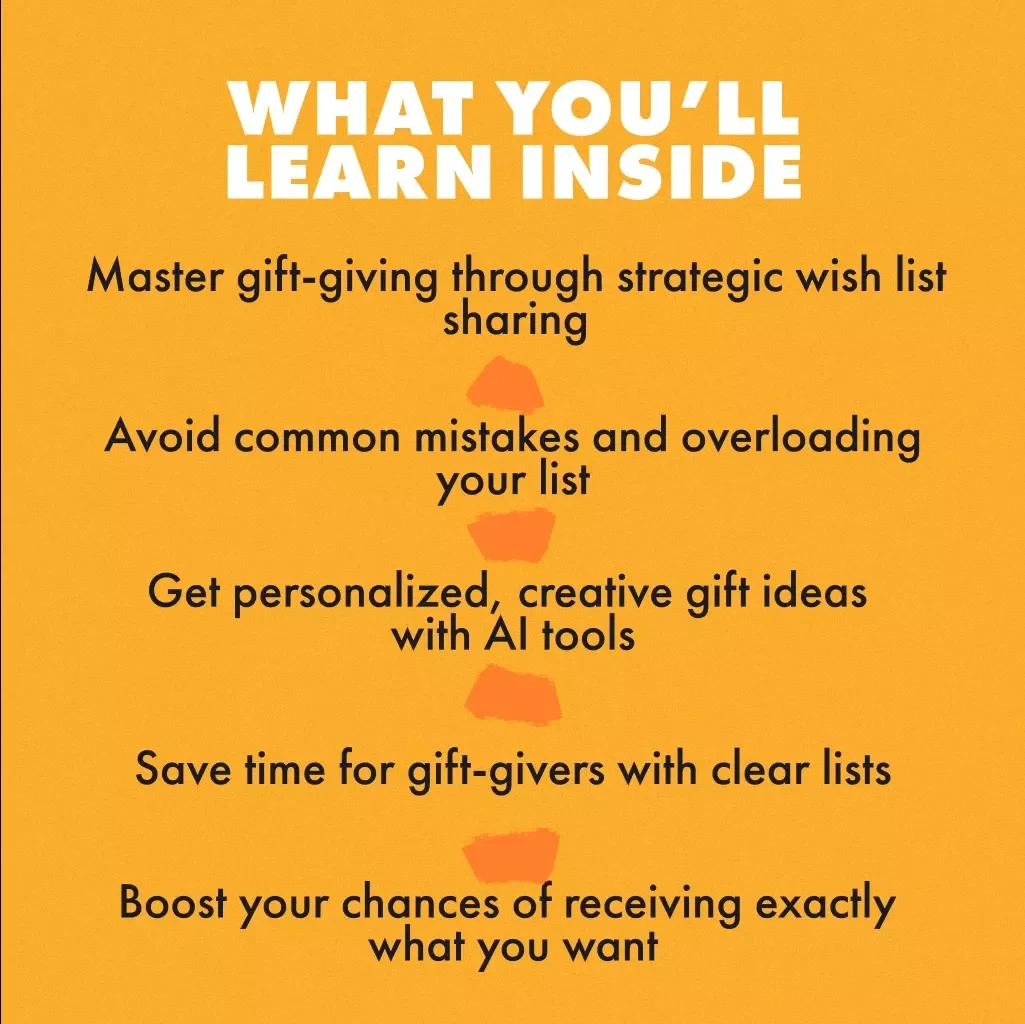The Subtle Art of Wish List Sharing: A Complete Guide to Influencing Gift Buying