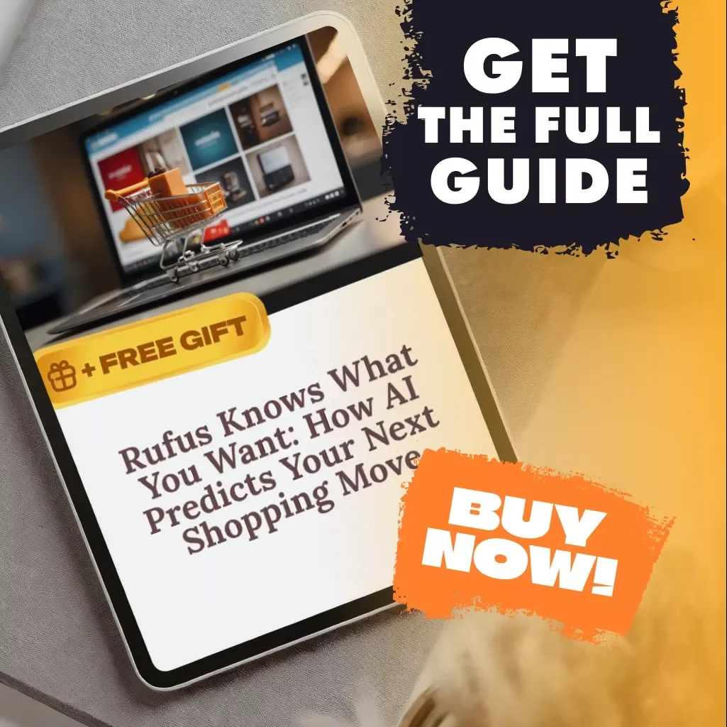 Rufus Knows What You Want: How AI Predicts Your Next Shopping Move | Digital Guide, eBook, Predictive Shopping Insights, How Rufus Uses AI to Predict Your Future Shopping Needs