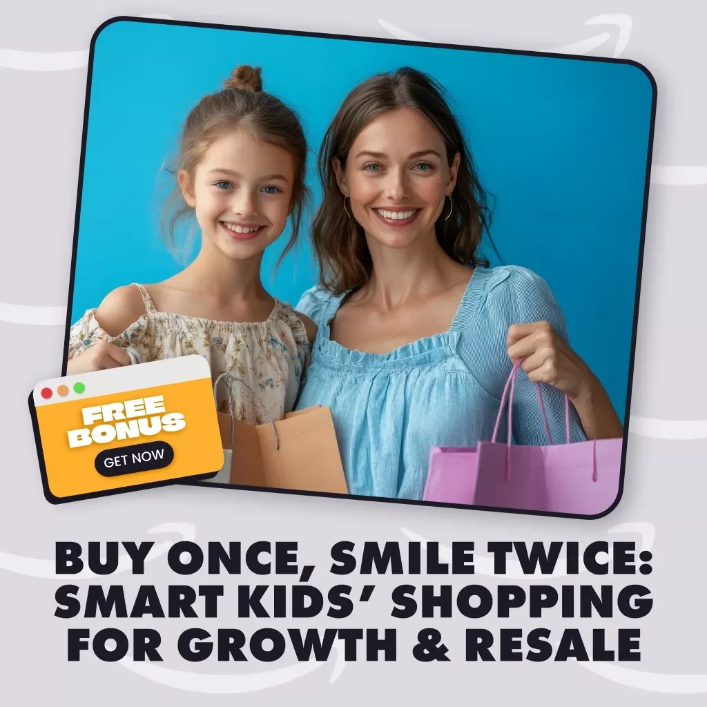 Buy Once, Smile Twice: Smart Kids’ Shopping for Growth & Resale | Digital Guide | How to Shop Smart for Kids | Growth-Proof & Resale-Minded Buying eBook