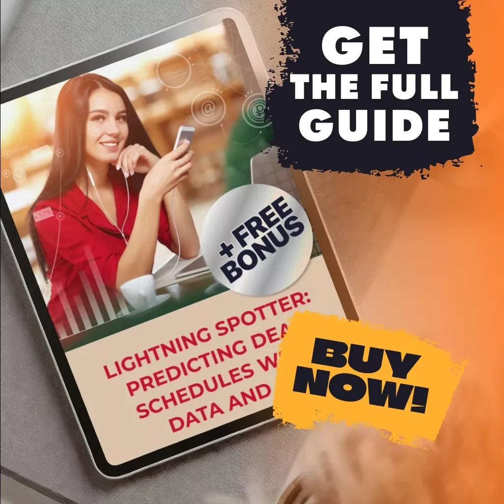 Lightning Spotter: Predicting Deal Schedules with Data and AI | Guide on How to Predict Lightning Deal Schedules Using Historical Data, eBook, Digital Download
