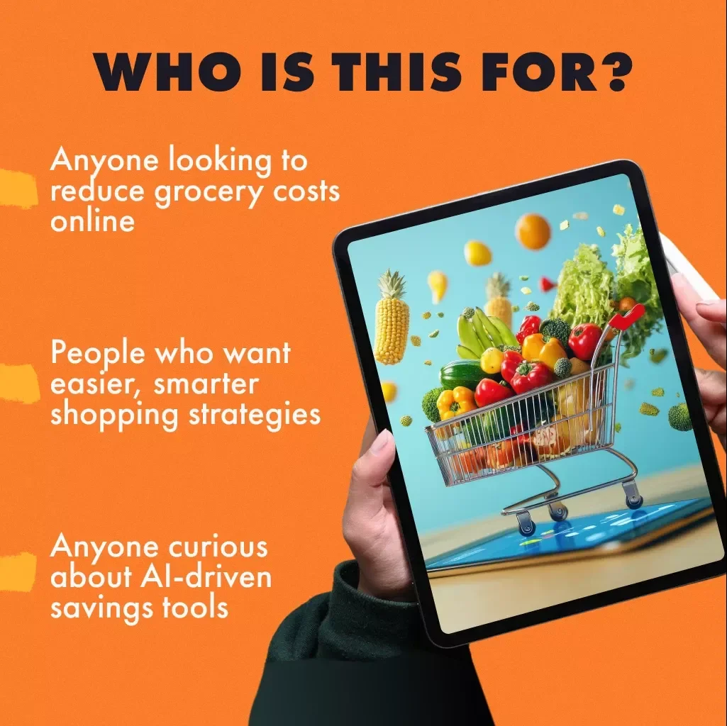 How to Save on Groceries Online Guide | Digital Download for Smart Grocery Shoppers | Subscriptions and Digital Coupons for Everyday Savings