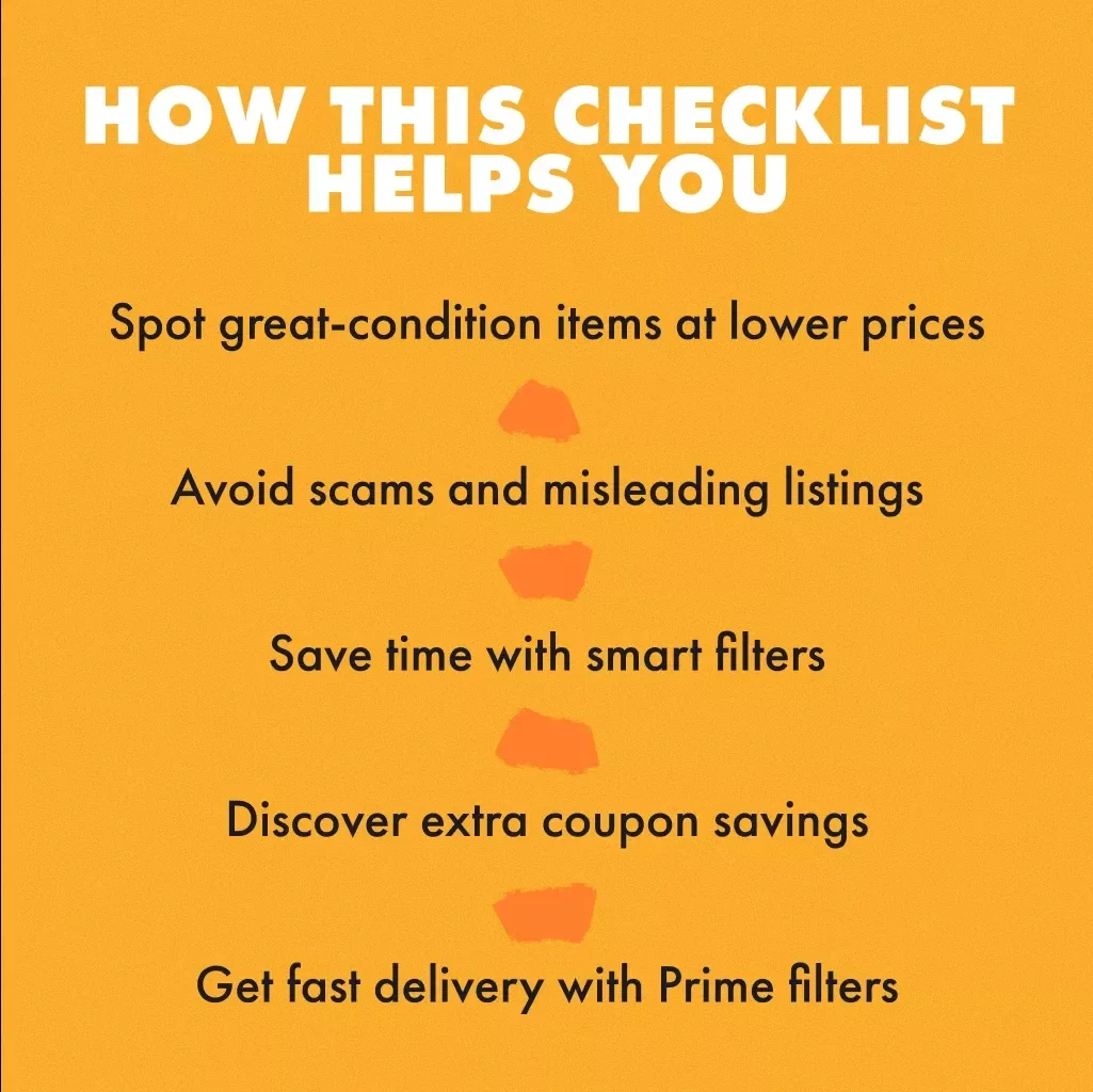 Mastering Filters in Amazon Warehouse – Printable Checklist for Bargain Hunters | How to Use Filters Effectively in Amazon Warehouse Deals