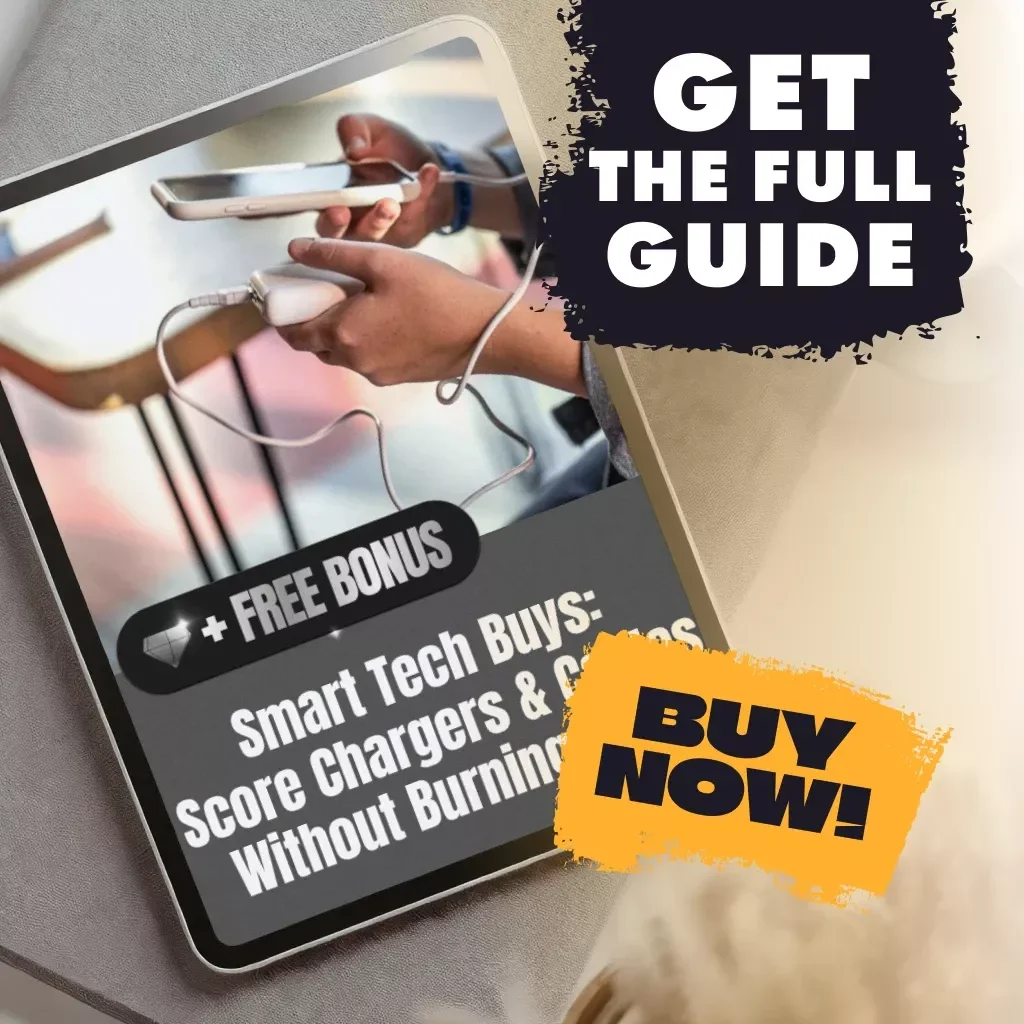 Smart Tech Buys: Score Chargers & Cables Without Burning Cash | Digital Guide for How to Score Tech Accessories Without Wasting Money | eBook on Chargers, Cables, Deals & Long-Term Shopping Tips