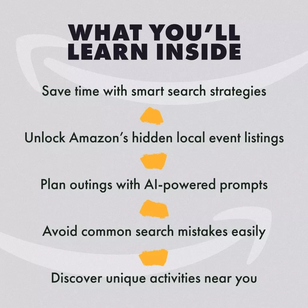 Discover Local Events on Amazon Like a Pro | Digital Guide for Finding Local Events on Amazon | Step-by-Step eBook & Checklist