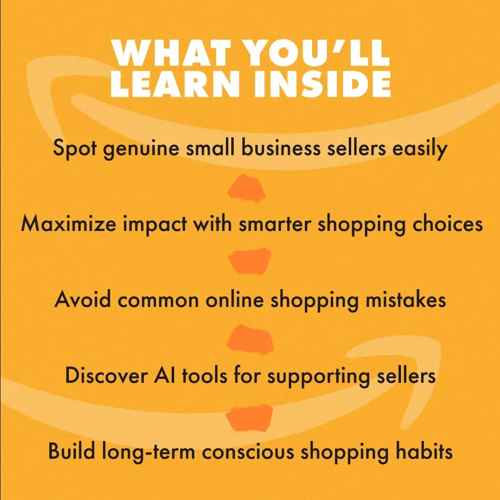 Amazon Shopping That Boosts Local Dreams | Digital Guide on How to Support Small Businesses While Shopping on Amazon | eBook, PDF Download, Checklist for Ethical Online Shopping