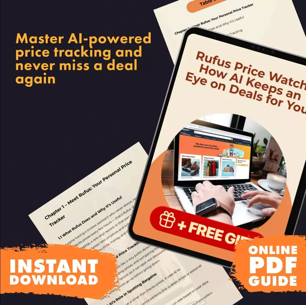 Rufus Price Watch: How AI Keeps an Eye on Deals for You – Smart Shopping Guide for Tracking Prices, Price Drop Notifications & Bargain Hunting Tips (Digital Download, eBook, Checklist)