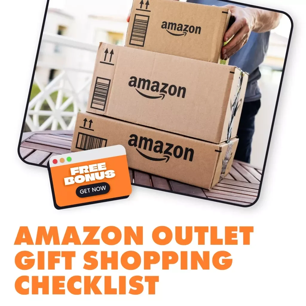 Amazon Outlet Gift Shopping Checklist | How to Use Amazon Outlet for Gifts and Special Occasions | Digital Download for Budget-Friendly Gift Giving