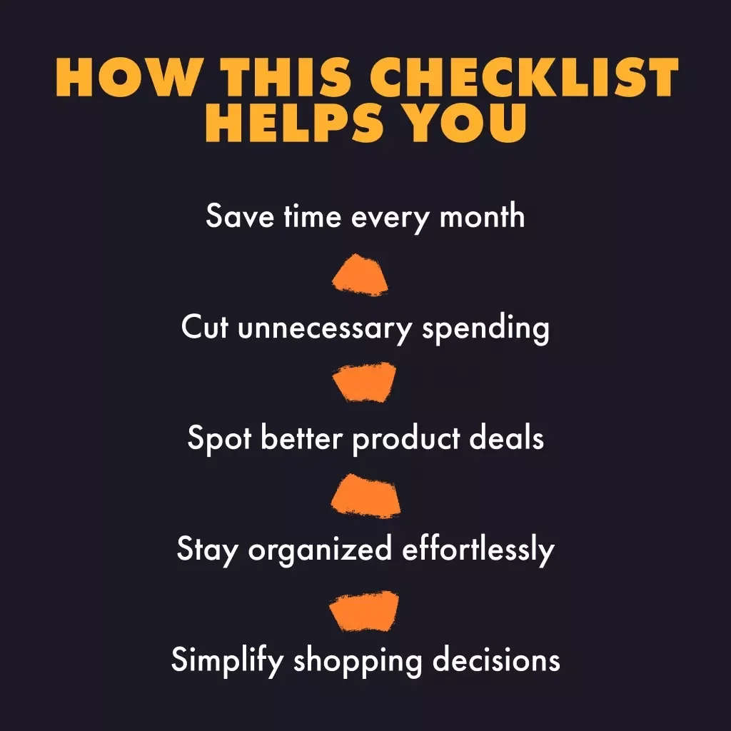 Checklist: How to Refresh & Declutter Your Amazon Lists Regularly | Digital Download eBook, Printable Guide, Step-by-Step Organization Checklist