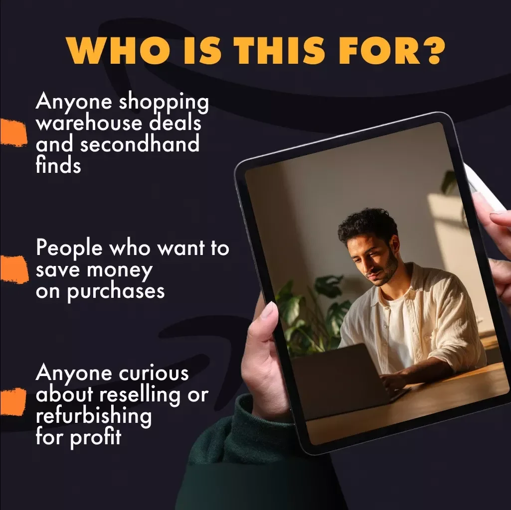 Warehouse Grade Decoder: The Fun-to-Use Checklist for Smart Buyers | Digital Download Guide on How to Read Warehouse Condition Grades for Smarter Shopping, Reselling & Bargain Hunting