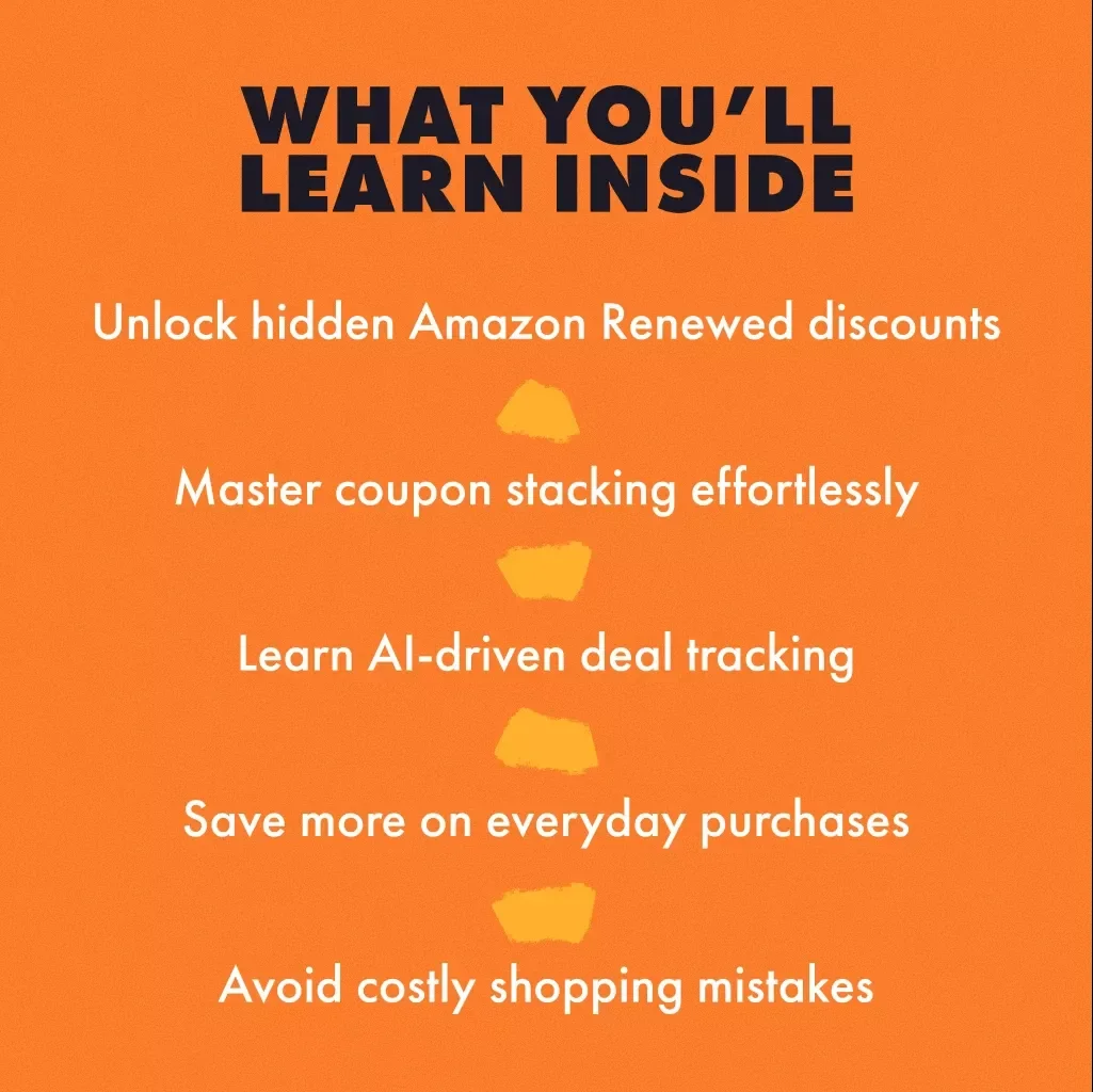 How to Stack Amazon Renewed Deals with Coupons & Promotions | Digital Guide to Combine Amazon Renewed Purchases with Coupons or Promotions | eBook for Smart Online Shoppers