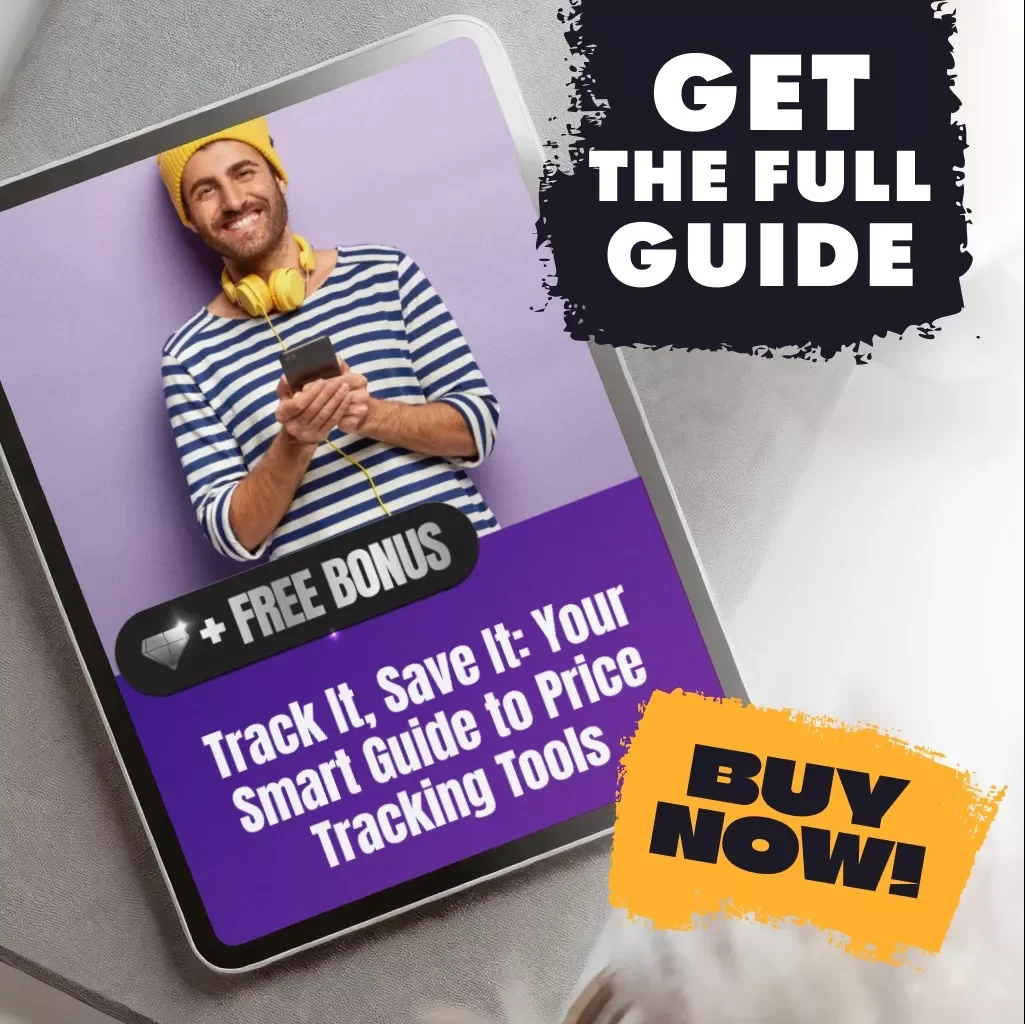 Track It, Save It: Your Smart Guide to Price Tracking Tools | Digital Download Guide for Shoppers, eBook on What Are Price Tracking Tools, Price Tracker Checklist for Saving Money