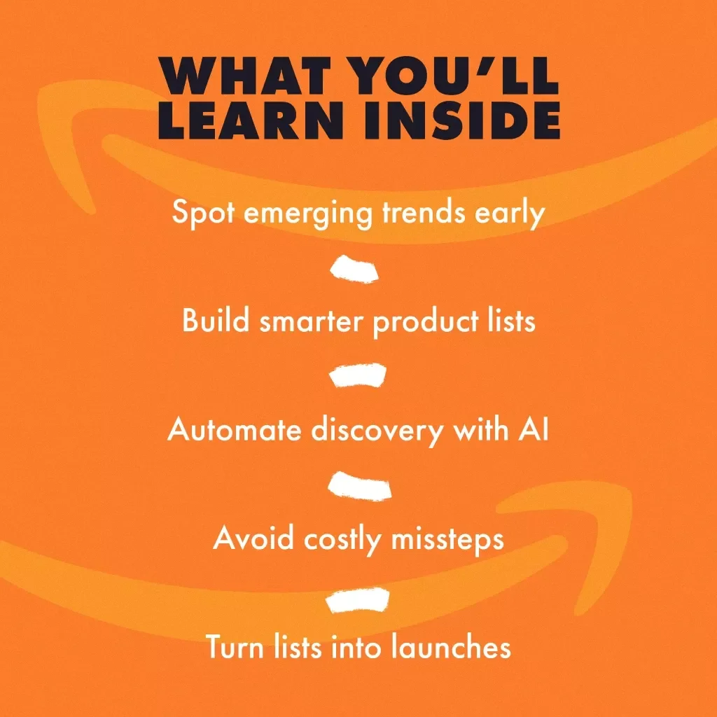 List to Launch: Discover Trending Products Like a Pro | Digital Download Guide for How to Use Lists to Discover New and Trending Products, eBook for Entrepreneurs & Online Sellers
