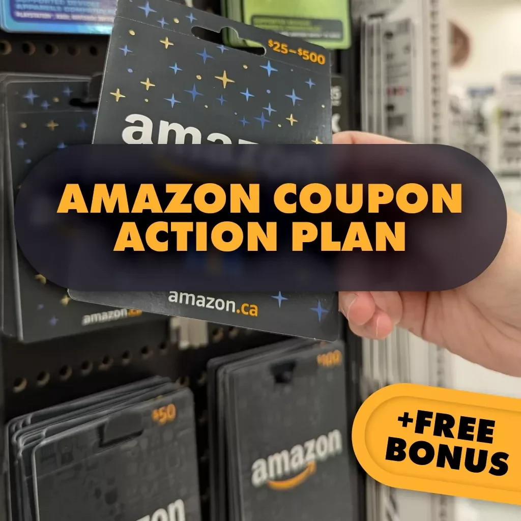 Amazon Coupon Action Plan – Printable Checklist | Digital Download Guide for How to Find and Clip Amazon Coupons, Save Money on Amazon Deals