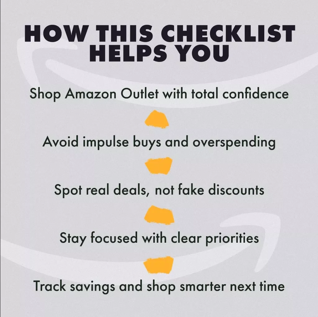 Beginner’s Checklist for Amazon Outlet Shopping – Printable Digital Download | Beginner’s Guide to Amazon Outlet Shopping PDF | Money-Saving Amazon Outlet Tips