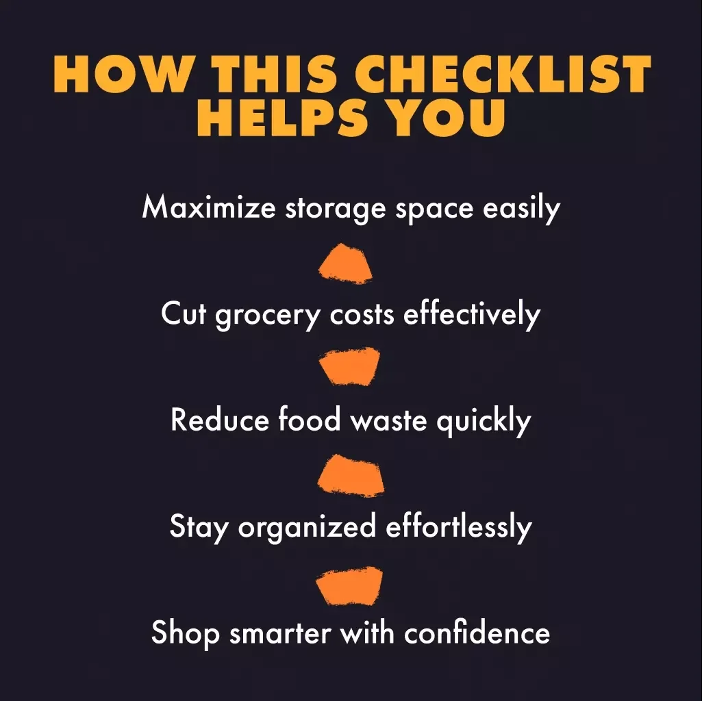 Bulk Buying Without the Bulk Mess | Printable Checklist | Digital Download | How to Buy in Bulk Without Wasting Shelf Space