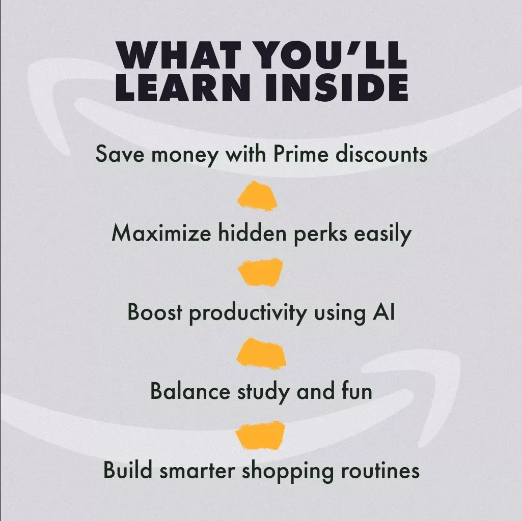 Prime Student Hacks: Smart Tips, AI Tools, and Secrets for A+ Efficiency | College Guide, Budget Hacks, Study Productivity & Digital Download