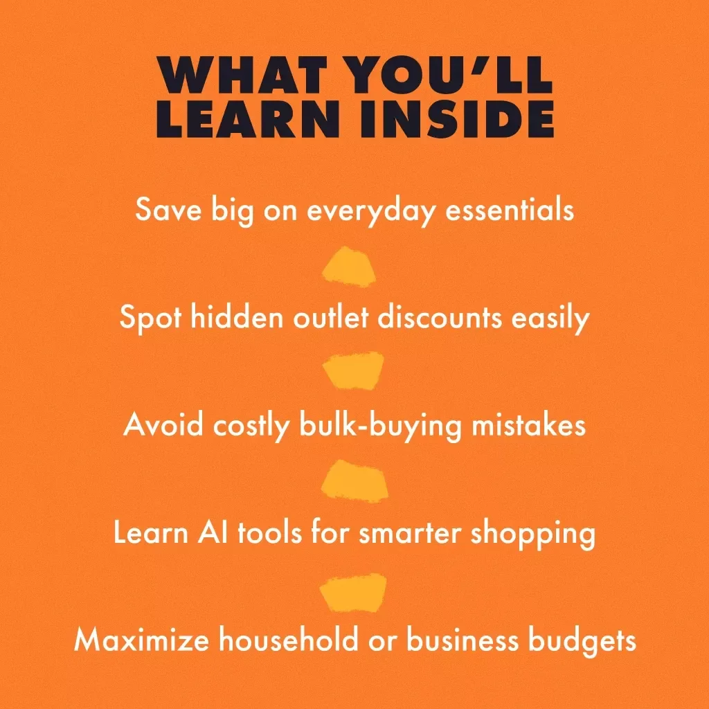 Bulk Savings with Amazon Outlet | Digital Guide for How to Use Amazon Outlet for Bulk Shopping Savings, eBook, Checklist, Instant Download