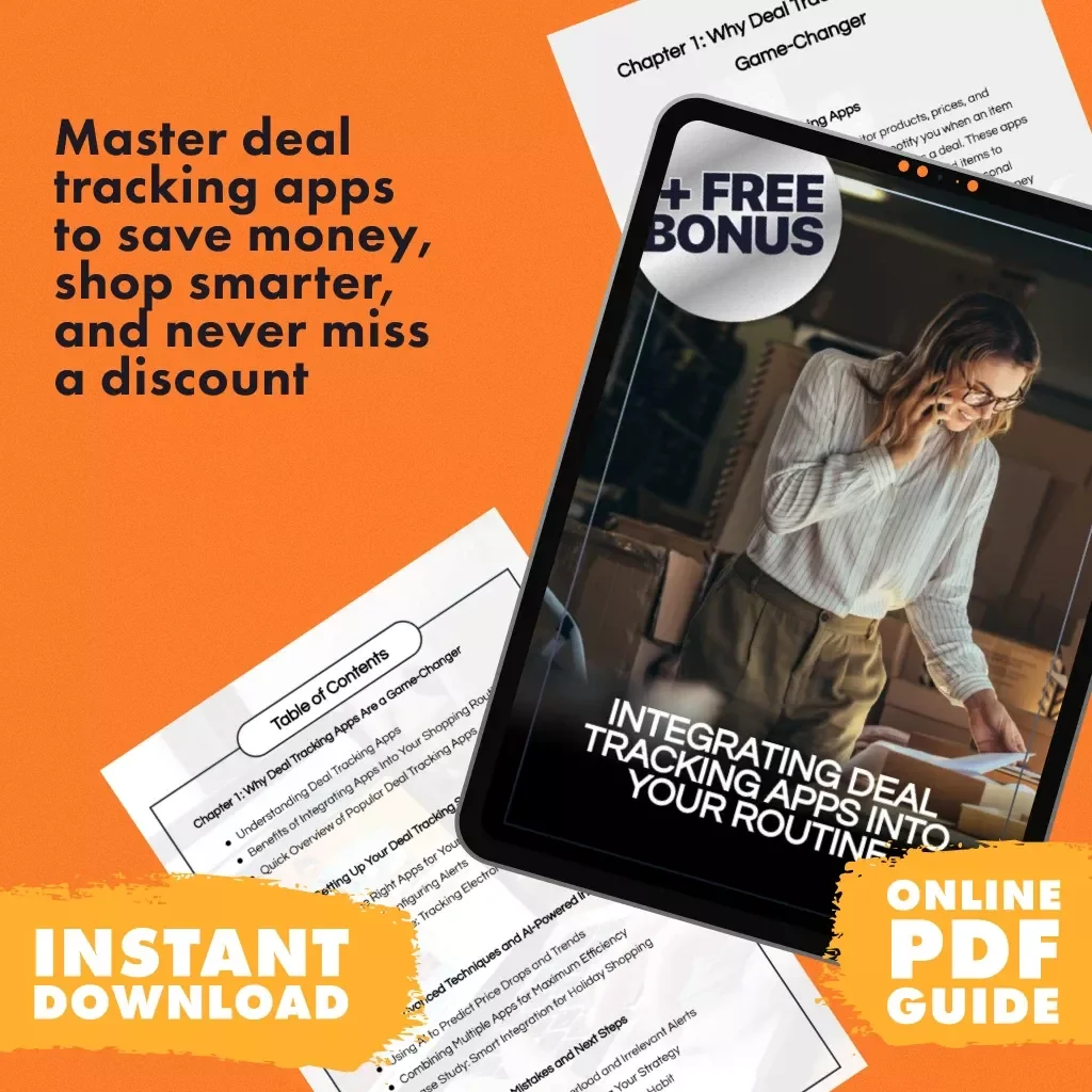 Integrating Deal Tracking Apps Into Your Routine | Digital Guide for Smarter Shopping | How to Integrate Deal Tracking Apps with Your Shopping Routine