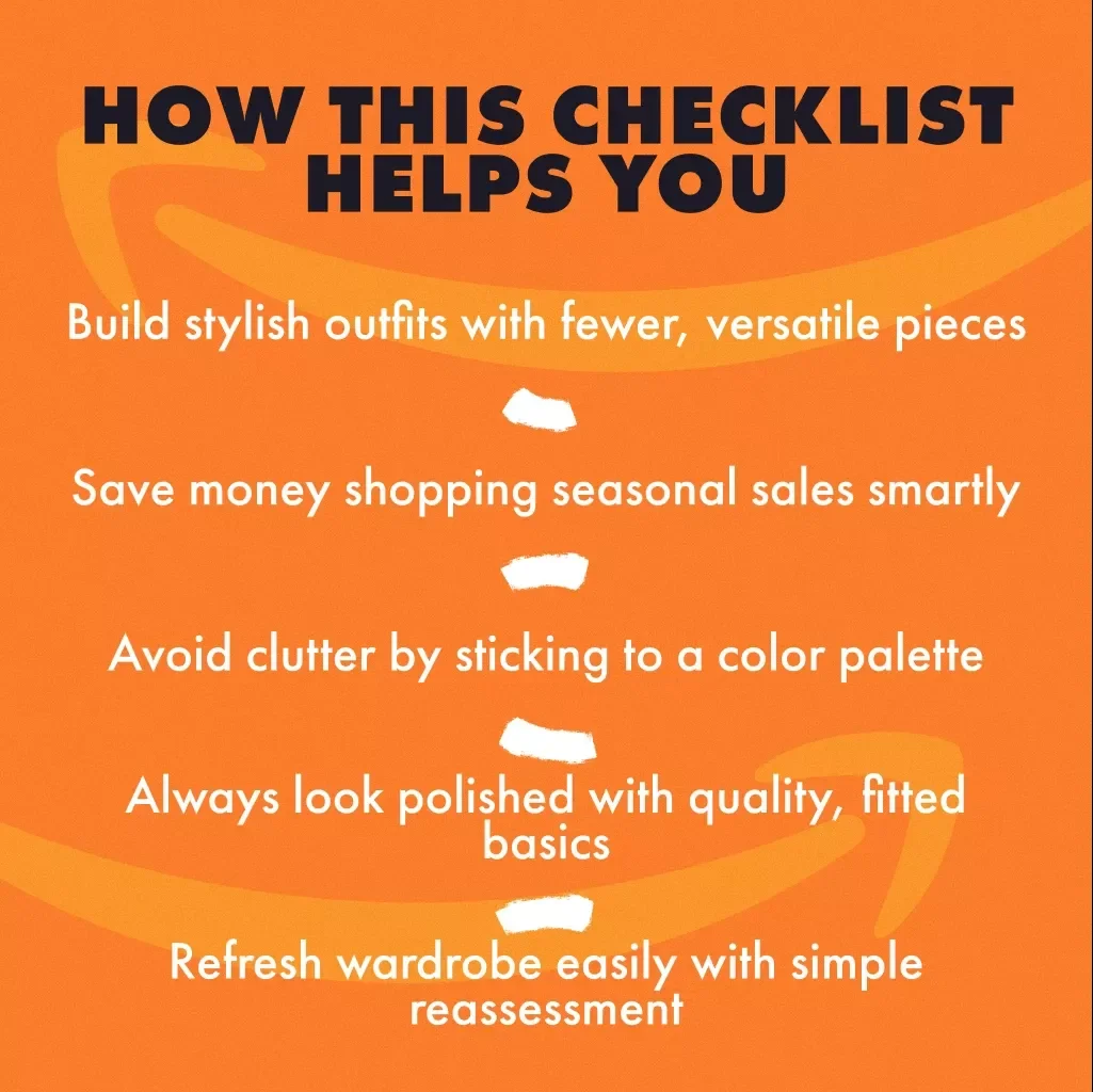 Fashion Savings Made Simple: Capsule Wardrobe + Smart Seasonal Buys | Printable Checklist | How to Save on Fashion Guide for Women | Digital Download