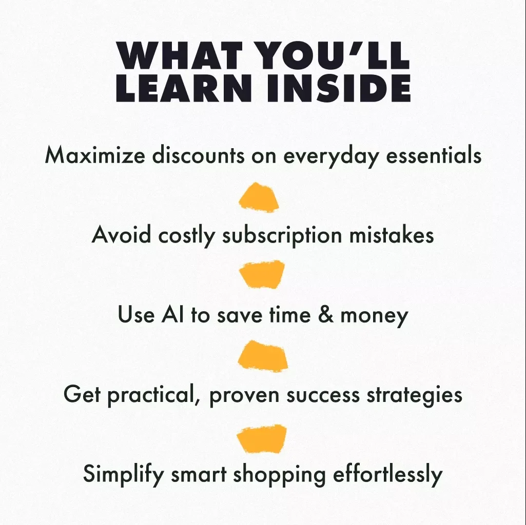 Subscribe & Save Hacks That Actually Work | Digital Guide for Money-Saving Tips, eBook, Checklist, & Proven Strategies