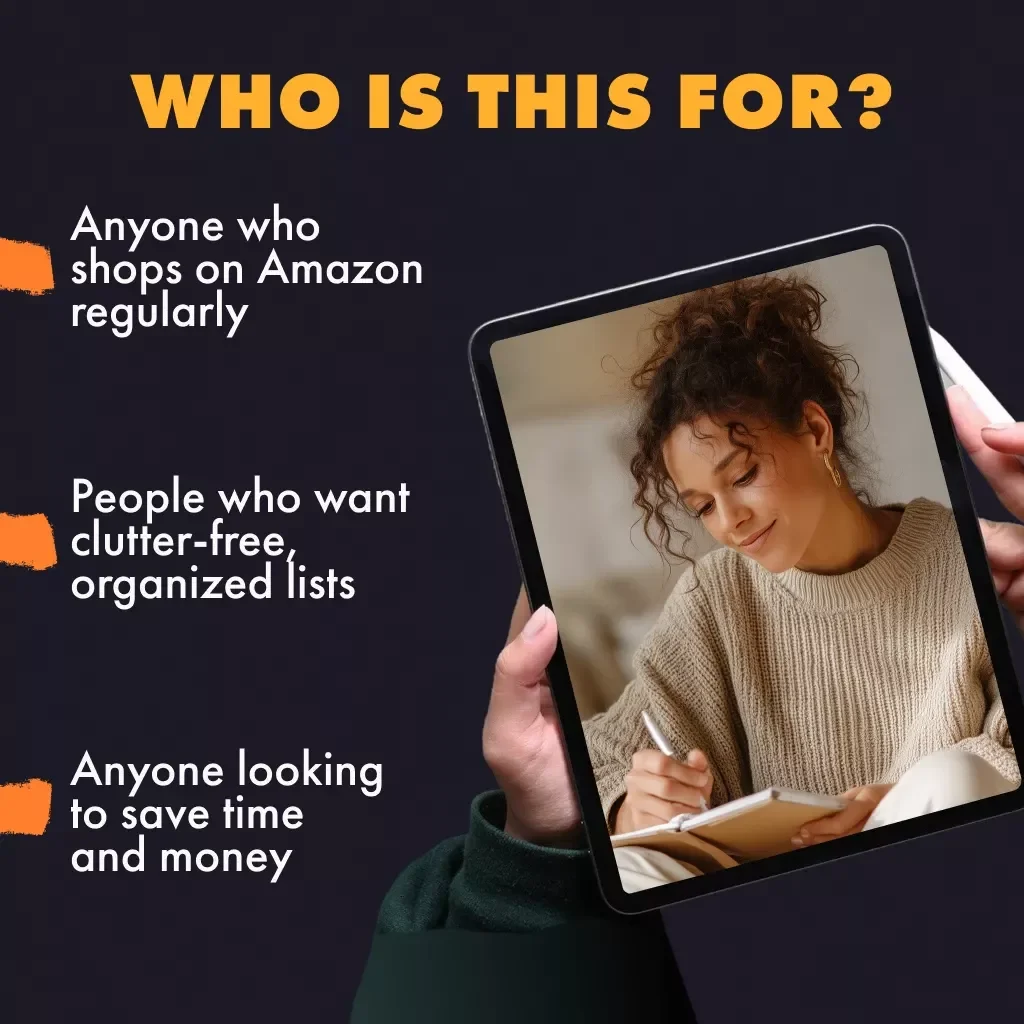 Checklist: How to Refresh & Declutter Your Amazon Lists Regularly | Digital Download eBook, Printable Guide, Step-by-Step Organization Checklist