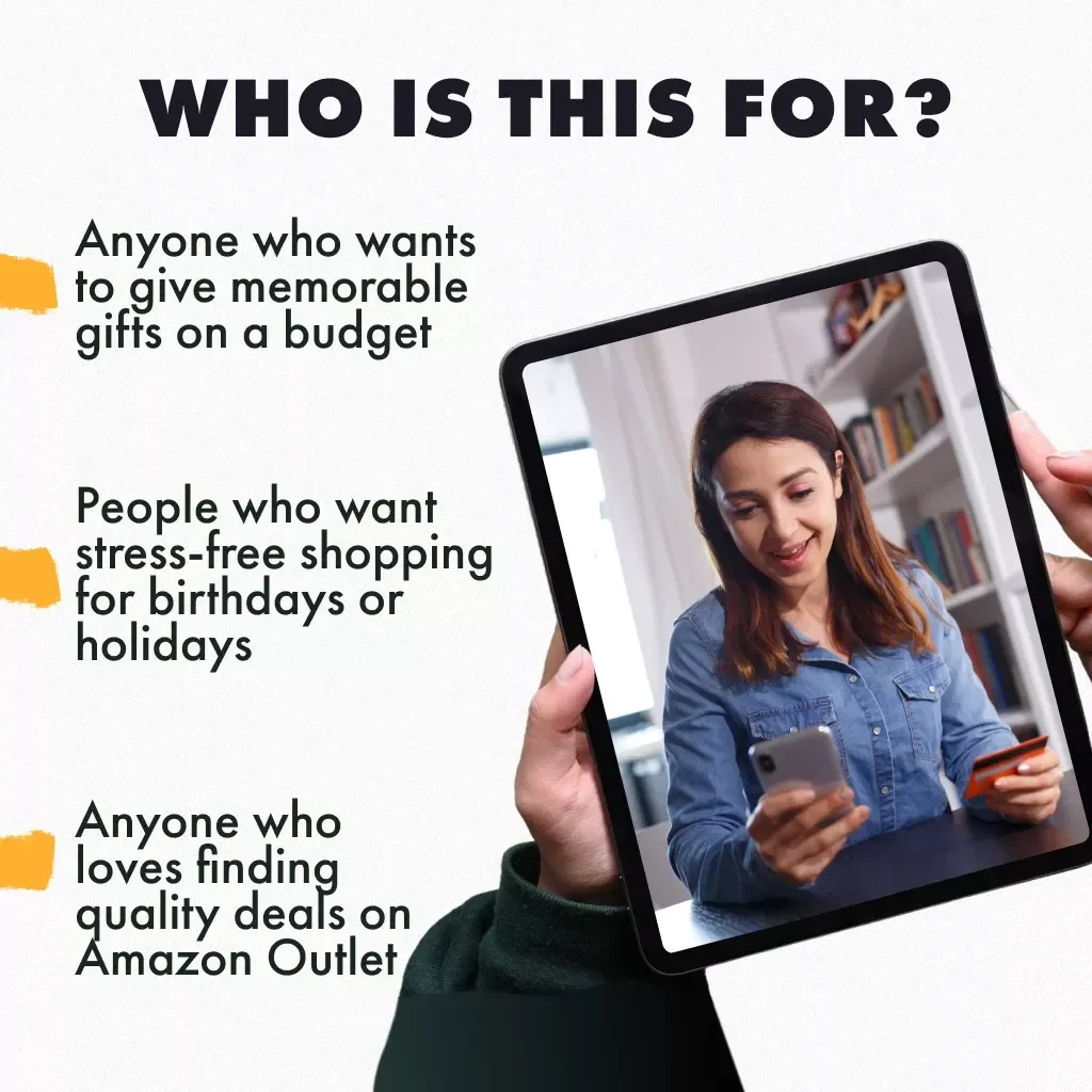 Amazon Outlet Gift Shopping Checklist | How to Use Amazon Outlet for Gifts and Special Occasions | Digital Download for Budget-Friendly Gift Giving