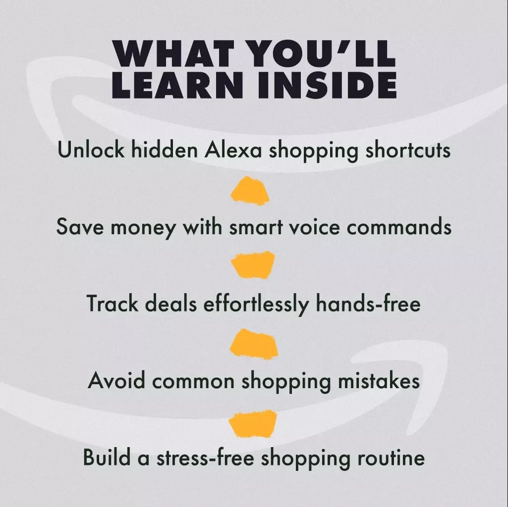 Master Alexa & Voice Shopping Hacks | Digital Guide for Smart Online Shoppers | Save Money with Alexa Voice Commands, Prompts & Tips