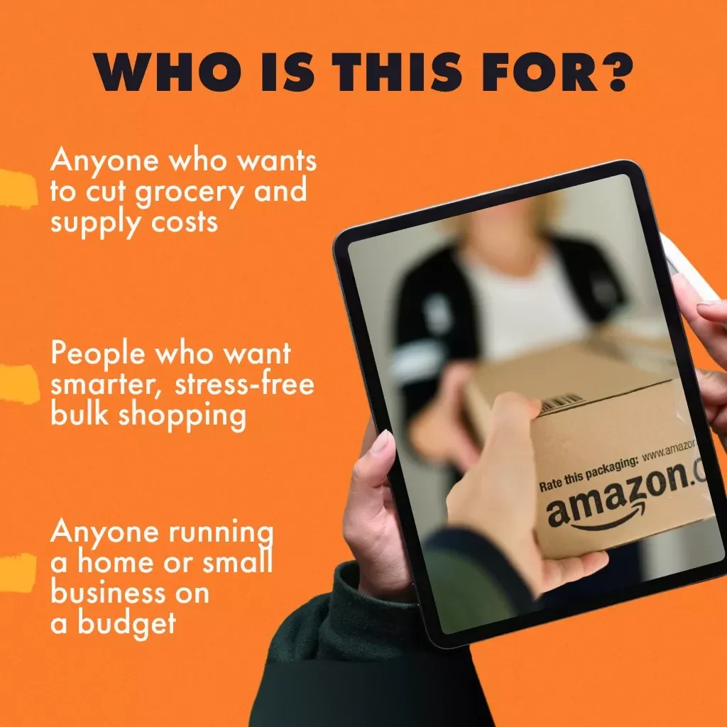 Bulk Savings with Amazon Outlet | Digital Guide for How to Use Amazon Outlet for Bulk Shopping Savings, eBook, Checklist, Instant Download