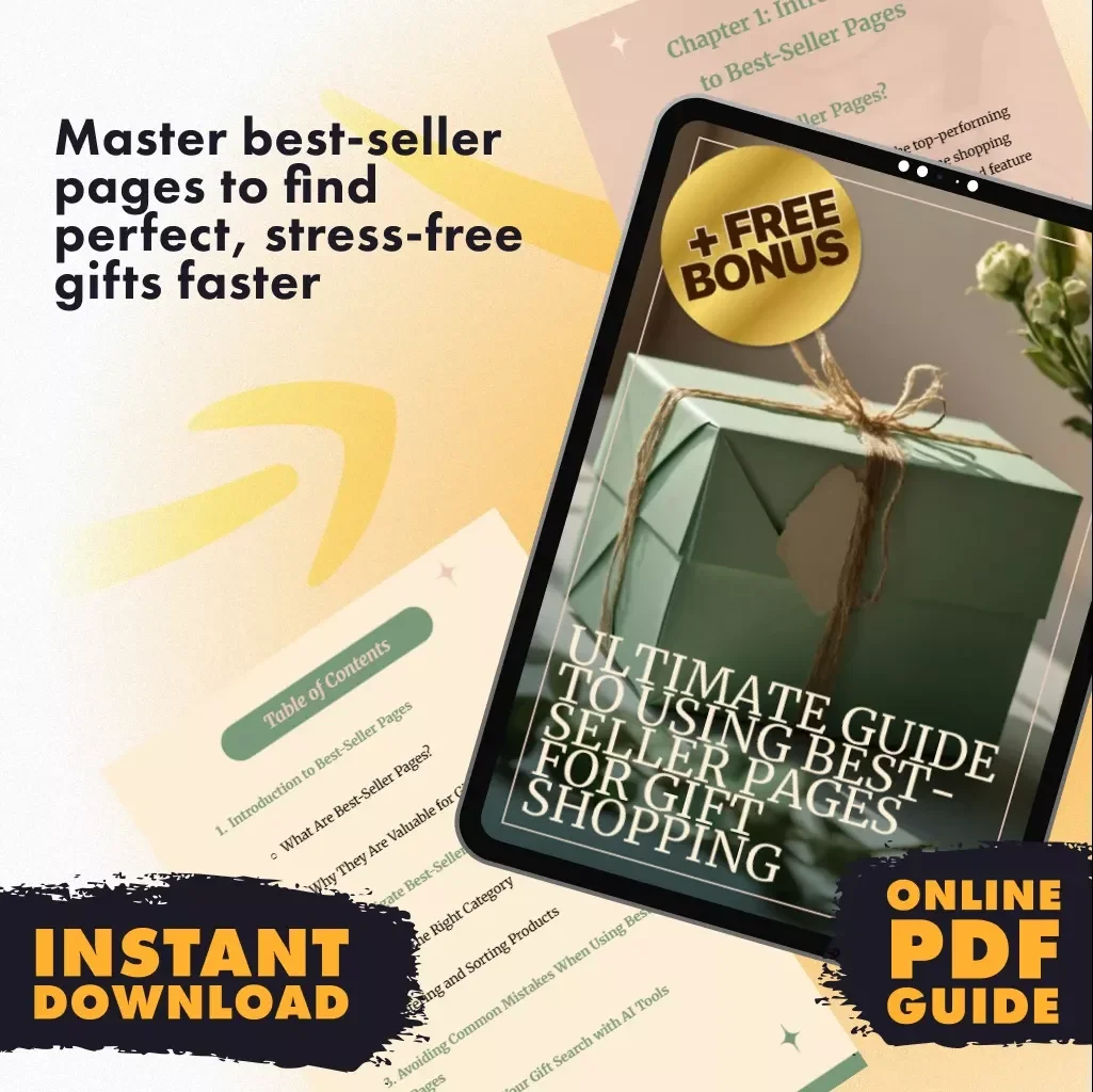 Ultimate Guide to Using Best-Seller Pages for Gift Shopping | Digital Download eBook for Smarter Gifting | How to Use Best-Seller Pages for Gift Shopping