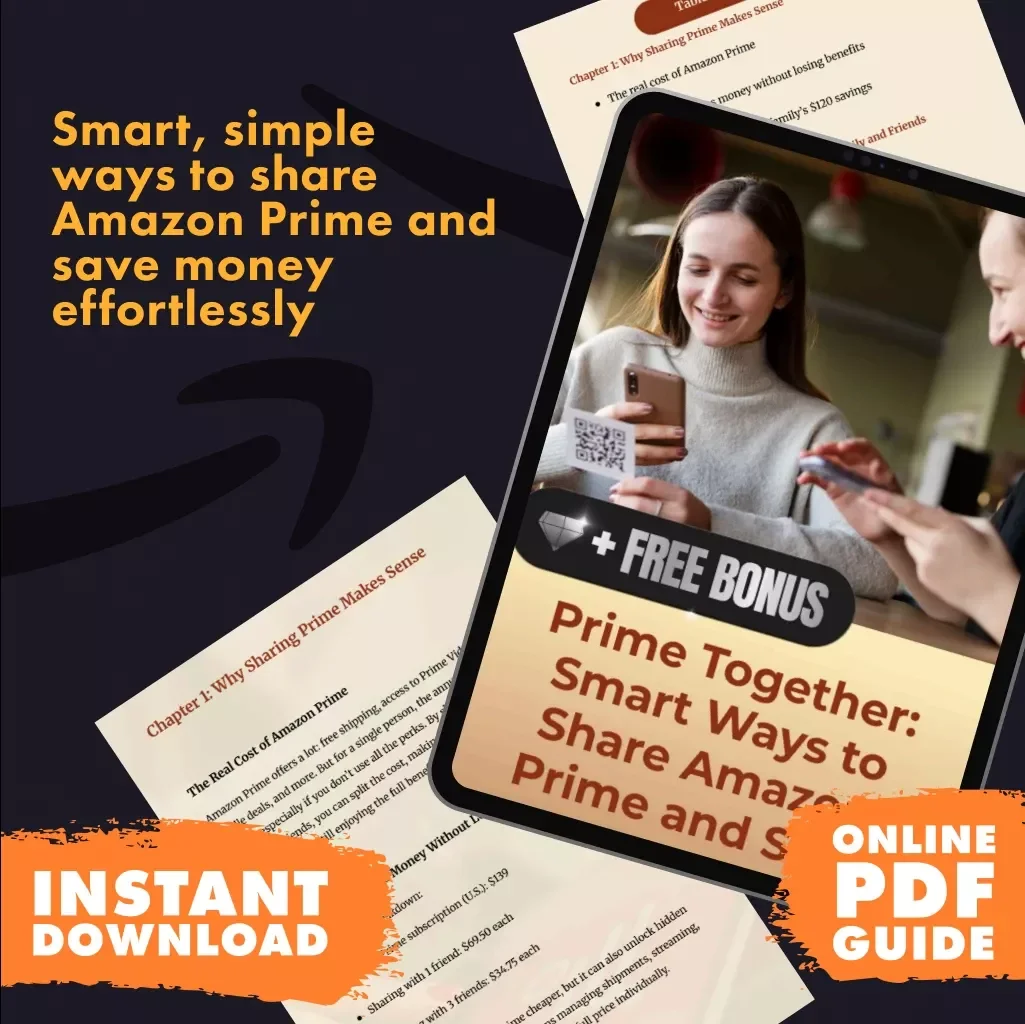 Prime Together: Smart Ways to Share Amazon Prime and Save | Digital Download Guide for Splitting Prime with Family or Friends