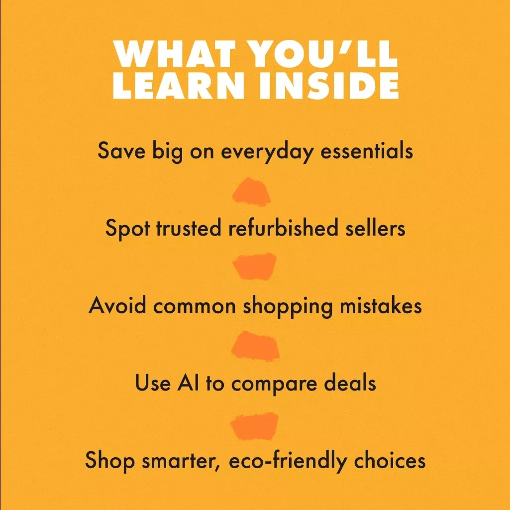 Smart Buys: The Ultimate Guide to Renewed & Refurbished Products | eBook, Digital Download, Checklist for Best Product Categories for Buying Renewed/Refurbished