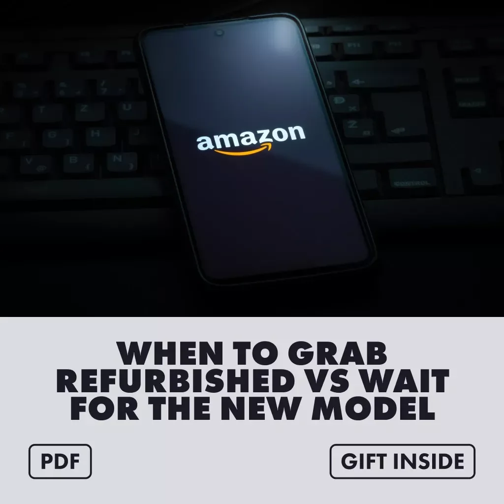 When to Grab Refurbished vs Wait for the New Model | Digital Tech Buying Guide | eBook for Smart Shoppers | Checklist for Timing Your Purchase | Learn When to Buy Refurbished vs Wait for a New Model