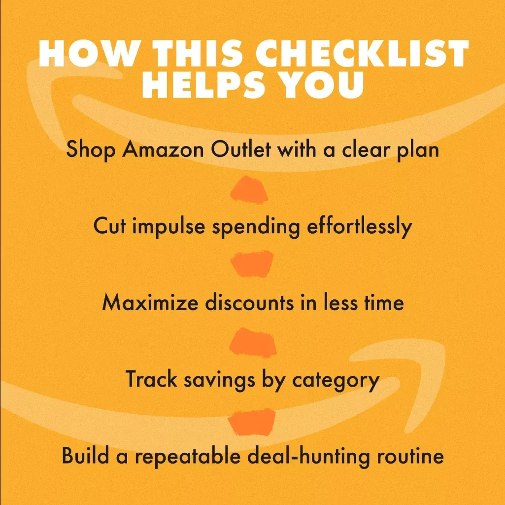 The Amazon Outlet Shopping Trip Planner Checklist – How to Plan Regular Amazon Outlet Shopping Trips, Save More & Shop Smarter (Digital Download)