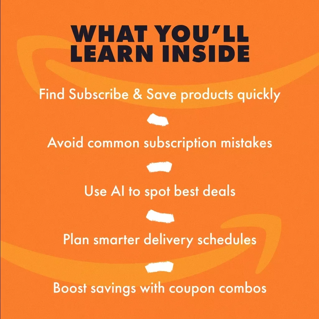 Guide on How to Find Eligible Products for Subscribe & Save | Digital eBook | Amazon Savings Tips | How to Find Eligible Products for Subscribe & Save