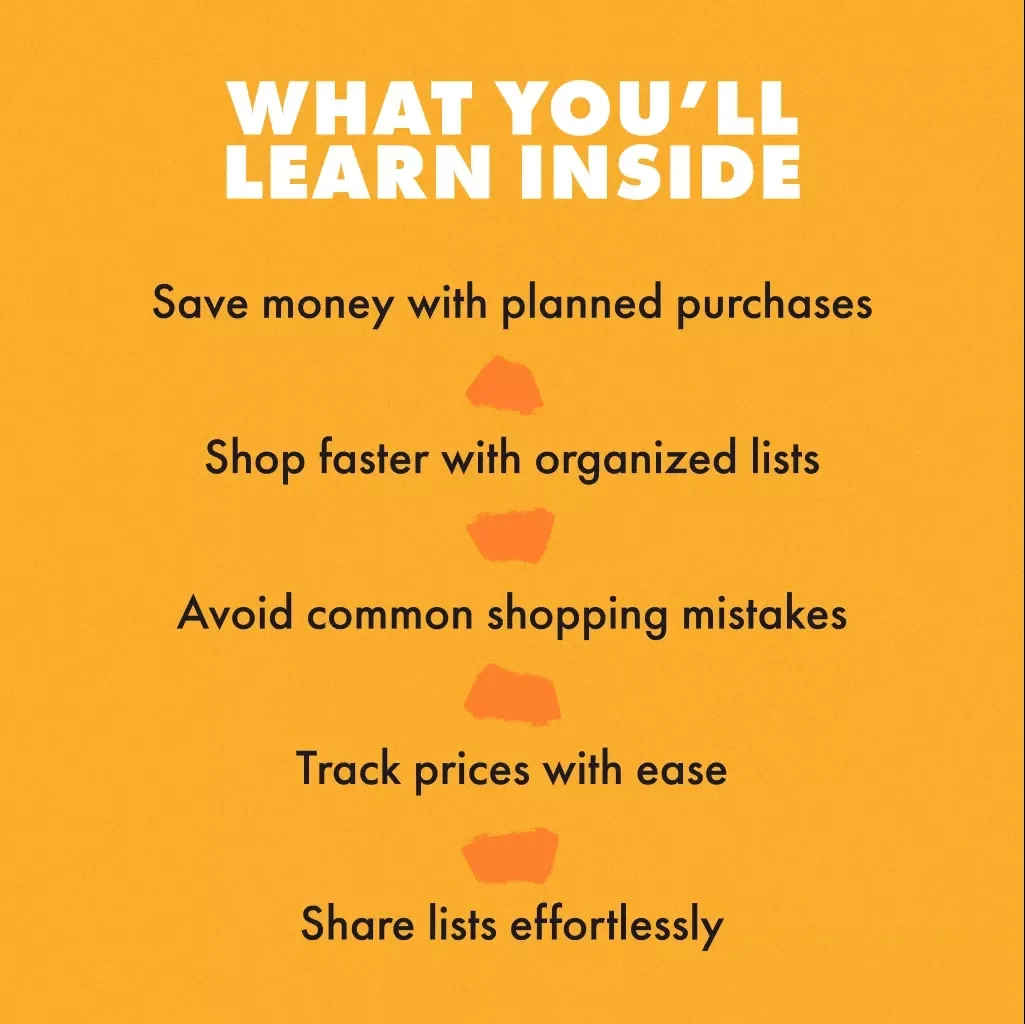 Smart Shopping Made Simple: Mastering Amazon Lists to Plan Your Purchases | Digital Download Guide | How to Use Amazon Lists to Plan Purchases, Budget & Save Money | eBook, Checklist, Instant PDF