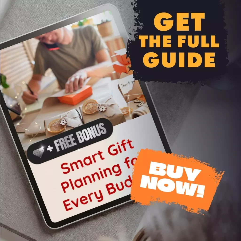Smart Gift Planning for Every Budget | Holiday Gift Guide | Digital Download eBook & Checklist | How to Plan Holiday Gifts with AI